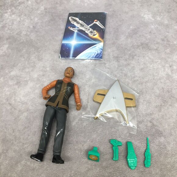 STAR TREK First Contact Playmates Loose Figures Commander William T Riker & Lily - Picture 2 of 7